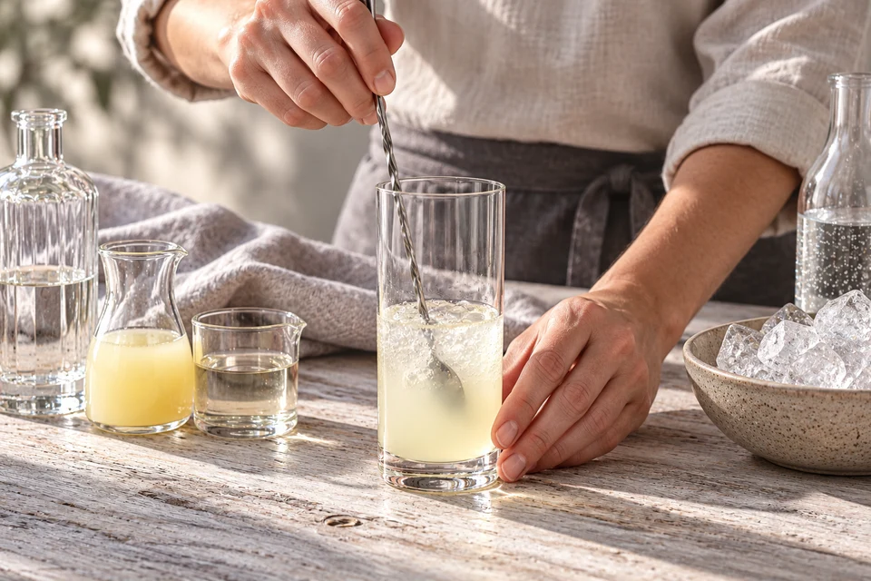Tom Collins: Grundmix