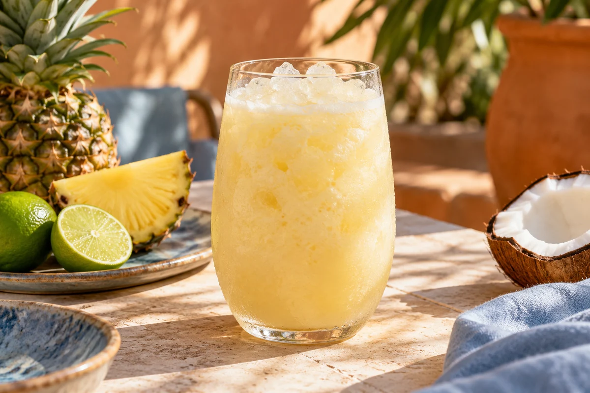 Ananas-Kokos-Mocktail