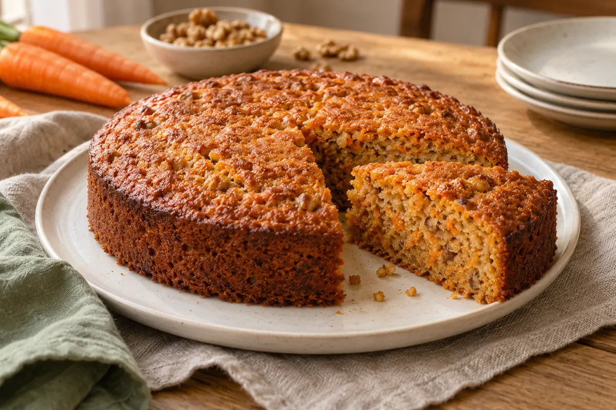 Karotten-Walnuss-Kuchen