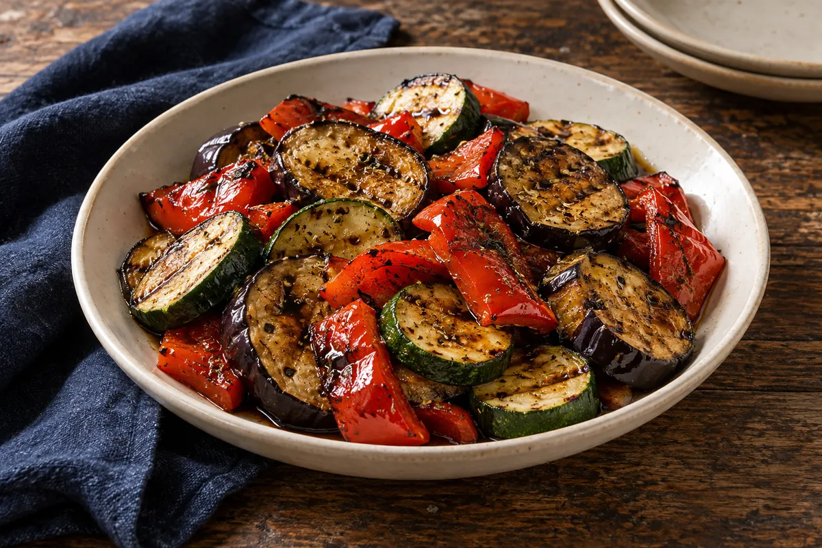 Grillgemüse mit Balsamico