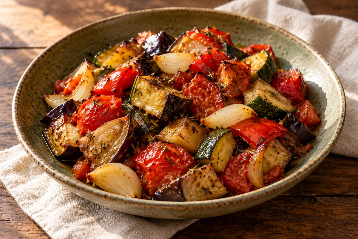 Ratatouille aus dem Ofen