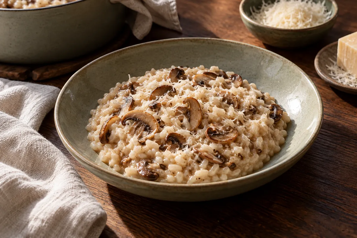 Pilzrisotto