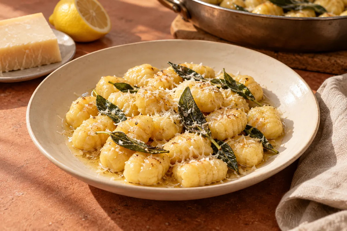Gnocchi mit Salbeibutter